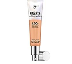 IT Cosmetics Bye Bye Foundation Full Coverage Moisturizer with SPF 50+: NEUTRAL MEDIUM - 1 oz-30 ml