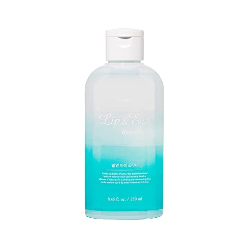 ETUDE Lip&Eye Remover 8.45 fl.oz (250ml) 21AD | Water and Oil Formula for Deep Cleansing | Lip and Eye Makeup Remover for All Skin Types | Gentle Face Cleanser for Sensitive Skin | Kbeauty ETUDE Lip&Eye Remover 8.45 fl.oz (250ml) 21AD | Water and Oil Formula for Deep Cleansing | Lip and Eye Makeup Remover for All Skin Types | Gentle Face Cleanser for Sensitive Skin | Kbeauty