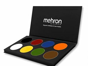 Mehron Makeup Paradise AQ Face & Body Paint 8 Color Palette (Basic) - Face