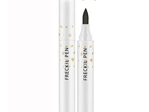 MAEPEOR Freckle Pen Light Brown Natural Freckle Pen Longlasting Waterproof Dot Spot Pen Create Natural Sunkissed Skin (Light Brown)