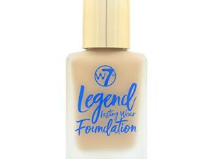 W7 Legend Foundation - Creamy Liquid Foundation for Poreless