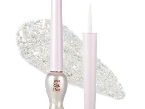 ETUDE Tear Eye Drop Liner 8g #3 Pure Sparkling Pearl (21AD) | Long-Lasting Liquid Glitter Eye Makeup with Shiny Magical Sparkle | K-Beauty