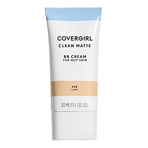 COVERGIRL Clean Matte BB Cream Light 520 For Oily Skin COVERGIRL Clean Matte BB Cream Light 520 For Oily Skin
