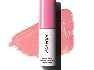 Blush Cloud Liquid Makeup，Natural-Looking，Matte Cream&Gel-Cream Feel，Lightweight Breathable Feel Pink Blush-AiTong (02)