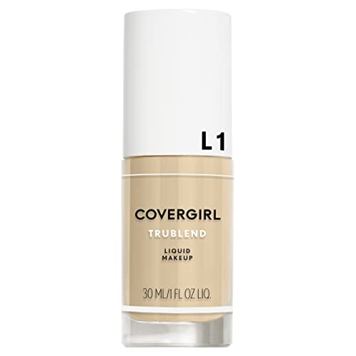 COVERGIRL Trublend Liquid Makeup Ivory L1 1 Fl Oz COVERGIRL Trublend Liquid Makeup Ivory L1 1 Fl Oz