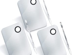 ALIOBC 3 Pcs Makeup Mixing Palette