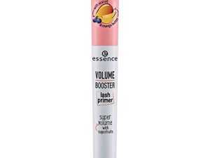 essence | Volume Booster Lash Primer Mascara | Infused with Mango Butter and Acai Oil for Nurtured Lashes | Conditioning Mascara Primer | White | Vegan | Paraben & Cruelty Free (Pack of 1)