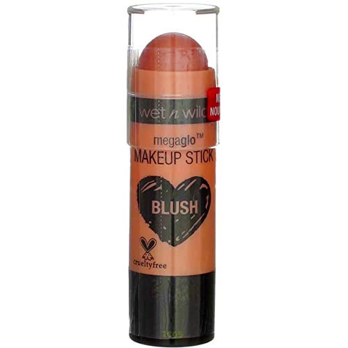 Wet N Wild Mega Glo Makeup Stick Blush Peach Bums (Pack of 2) Wet N Wild Mega Glo Makeup Stick Blush Peach Bums (Pack of 2)