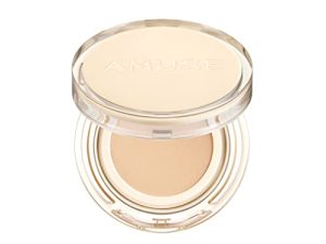 AMUSE Dew Jelly Vegan Cushion Foundation Glow Dewy Finish Clean Beauty Dry and Sensitive Skin Eco-Friendly 1.5 CLEAR