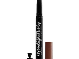 NYX PROFESSIONAL MAKEUP Lip Lingerie Push-Up Long Lasting Plumping Lipstick - Teddy (Warm Rich Brown)