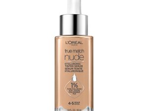 L'Oreal Paris True Match Nude Hyaluronic Tinted Serum Foundation with 1% Hyaluronic acid