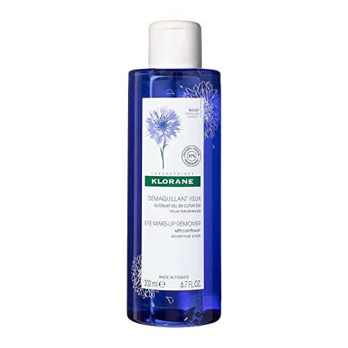 Klorane - Eye Makeup Remover With Organically Farmed Cornflower - For Sensitive Skin - Free of Oil Klorane - Eye Makeup Remover With Organically Farmed Cornflower - For Sensitive Skin - Free of Oil