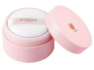 SKINFOOD Peach Cotton Multi Finish Powder 15g - Korean Peach Extract & Calamin Sebum Control Face Powder - Silky Setting Powder - Setting Powder for Oily Skin - Sweet Peach Scent for Soft Skin