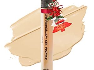 TOUCH IN SOL No Poreblem Eye Primer - Eyeshadow Primer with Push Click Pen and Sponge Tip - Long-Lasting Eyeshadow Base without Smudging and Creasing