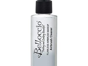 4 Ounce Bottle of Belloccio Makeup Airbrush Cleaner - Fast Acting Cleaning Solution