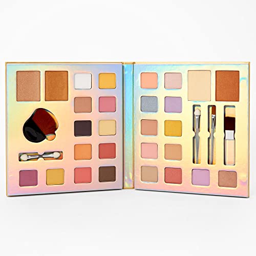 CLAIRE'S Kids Makeup Set - Little Girls Shattered Gold Makeup Palette - Play Make Up Kits - Gift Party Favors- 6.5" x 7" CLAIRE'S Kids Makeup Set - Little Girls Shattered Gold Makeup Palette - Play Make Up Kits - Gift Party Favors- 6.5" x 7"