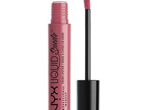 NYX PROFESSIONAL MAKEUP Liquid Suede Cream Lipstick - Tea Cookies (Muted Tea Rose Pink)