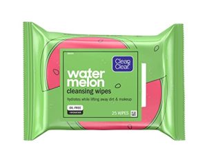 Clean & Clear Hydrating Pre-Moistened Daily Facial Cleansing Wipes to Remove Makeup
