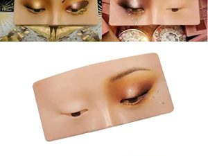 Mannequin Head for Makeup Practice - Face Eyes Makeup Mannequin Silicone