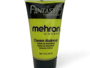 Mehron Makeup Fantasy F/X Water Based Face & Body Paint (1 oz) (OGRE GREEN)