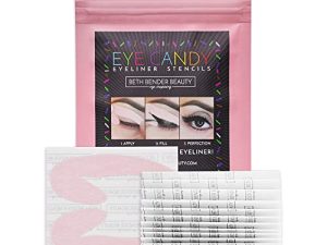 Eyeliner Stencils | Cat Eyeliner Stencil | Perfect Winged Tip Look | Created by Celebrity Makeup Artist | Reusable