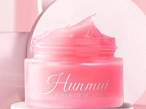 Hunmui Face Primer Pore Base Gel Cream Cover Pores Water Embellish Skin Silky Finish Primer Remove Excess Oils Isolating Pore Light Weight Primer Natural Make Up To Flawless Face Firming Moisturizers