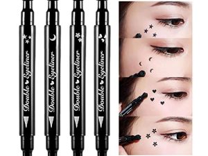 4Pcs Double-sided Liquid Stamp Eyeliner Pen