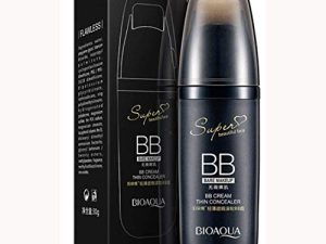 BIOAQUA BB Cream Thin Concealer Flawless Super Beautiful Face Bare Makeup Cover Pores Keep Your Skin Hydrated (#01 NATURAL COLOR)
