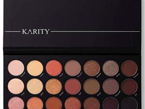 21 Nudes & Rudes Highly Pigmented Professional Neutral Eyeshadow Palette - Everyday Makeup Shadow Palette with Intense Pigment
