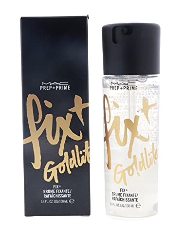 MAC Prep + Prime Fix+ Shimmer GOLDLITE MAC Prep + Prime Fix+ Shimmer GOLDLITE