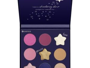 essence | Wish Upon a Star Eyeshadow Palette | 9 Highly Pigmented Holiday Matte & Shimmer Shades | Vegan & Cruelty Free | Free from Parabens-Oil