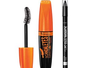 Rimmel ScandalEyes Curve Alert Mascara with ScandalEyes Waterproof Kohl Kajal Liner