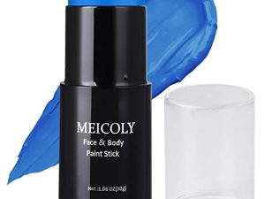 MEICOLY Blue Face Paint Stick(1.06 Oz)