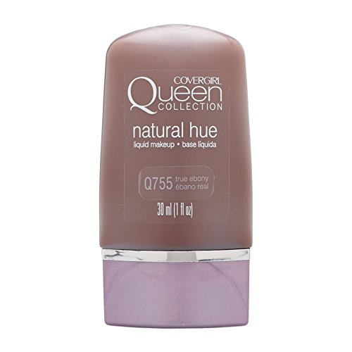 COVERGIRL Queen Natural Hue Liquid Makeup True Ebony 755 COVERGIRL Queen Natural Hue Liquid Makeup True Ebony 755