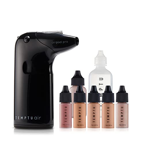 TEMPTU Air Intro Airbrush Makeup Kit: 9-Piece Set Includes Cordless Device TEMPTU Air Intro Airbrush Makeup Kit: 9-Piece Set Includes Cordless Device