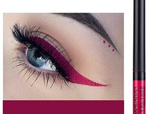 Rainbow Colorful Matte Liquid Eyeliner Neon Bright Colors Eyeliner Pencil Pigmented Waterproof Long Lasting No Fading Gel UV Glow Eye Liner Christmas Makeup Gift Kit for Wome (Liquid Eyeliner