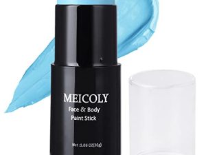 MEICOLY Blue Face Paint Stick(1.06 Oz)