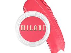 Milani Cheek Kiss Cream Blush- Cream to Gel Blush for Cheek and Lip Tint