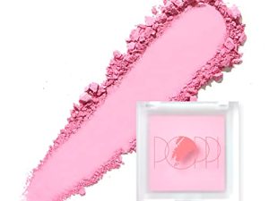 Poppi Cosmetics Silky Matte Blush. Long Lasting Contour & Highlighter Makeup Gives A Natural Glow With Buildable Coverage. Seamlessly Melts Into Skin. For All Skin Types & Tones (Pretty in Pink)