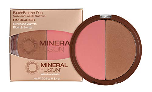 Mineral Fusion Makeup Blush Bronzer Duo Rio Blonzer Mineral Fusion Makeup Blush Bronzer Duo Rio Blonzer