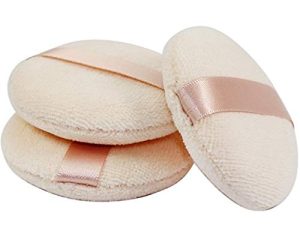 Joly Powder Puff for Makeup Face Powder (3 Pieces)