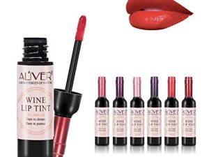 ALIVER 6 Colors Wine Liquid Lipstick