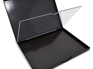 The Adept Palette in Singularity Black - Double Sided Magnetic Empty Palette with Divider