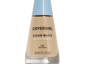 COVERGIRL Clean Matte Liquid Foundation Buff Beige 525