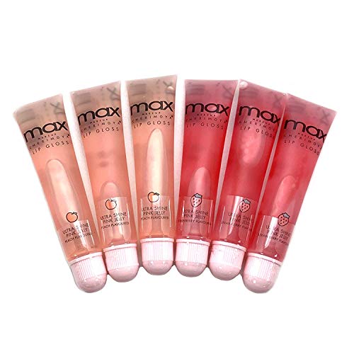 Cherimoya 6Pack MAX Makeup Lip Polish (Strawberry/Peach) Cherimoya 6Pack MAX Makeup Lip Polish (Strawberry/Peach)