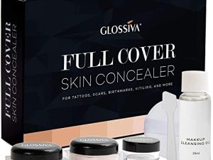 Glossiva Tattoo Concealer - Skin Concealer - Waterproof - For Dark Spots