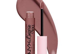 NYX PROFESSIONAL MAKEUP Lip Lingerie XXL Matte Liquid Lipstick - Unhooked (Grey Toned Beige)