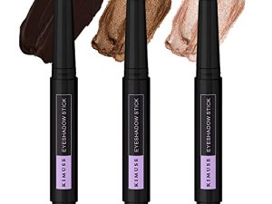 KIMUSE 3PCS Cream Shimmer Eyeshadow Stick Set