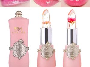 2 Pack Crystal Flower Jelly Lipstick