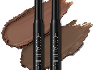 FOCALLURE 2 Pcs Shimmer Cream Eyeshadow Stick